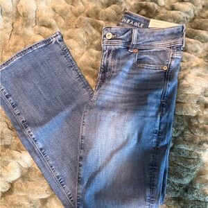 American Eagle Outfitters Women's Classic Blue Straight Leg Jeans